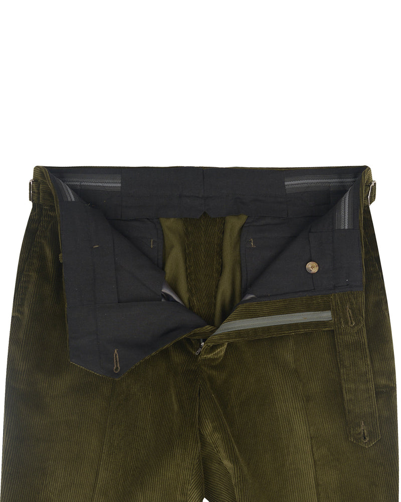 Brisbane Moss Dark Olive Nadelkordel