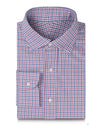 Rosa blauer kleiner Gingham