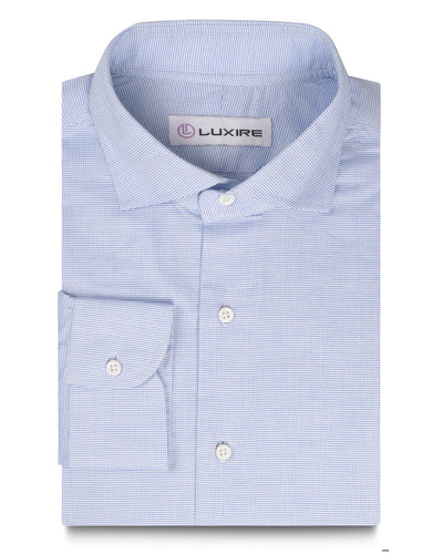 Monti Blue White Houndstooth