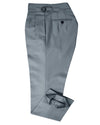 Dugdale Fine Worsted Pant - Grey Plain