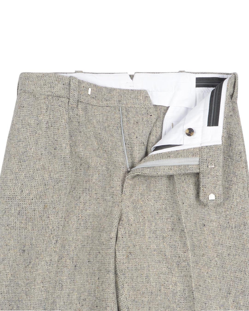 Molloy Plain Donegal Tweed Hose - Grauer Opal