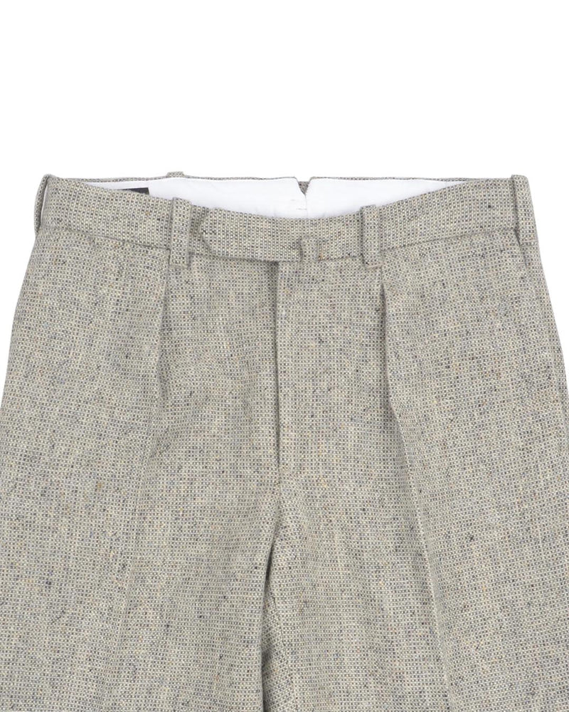 Molloy Plain Donegal Tweed Hose - Grauer Opal