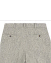 Molloy Plain Donegal Tweed Hose - Grauer Opal