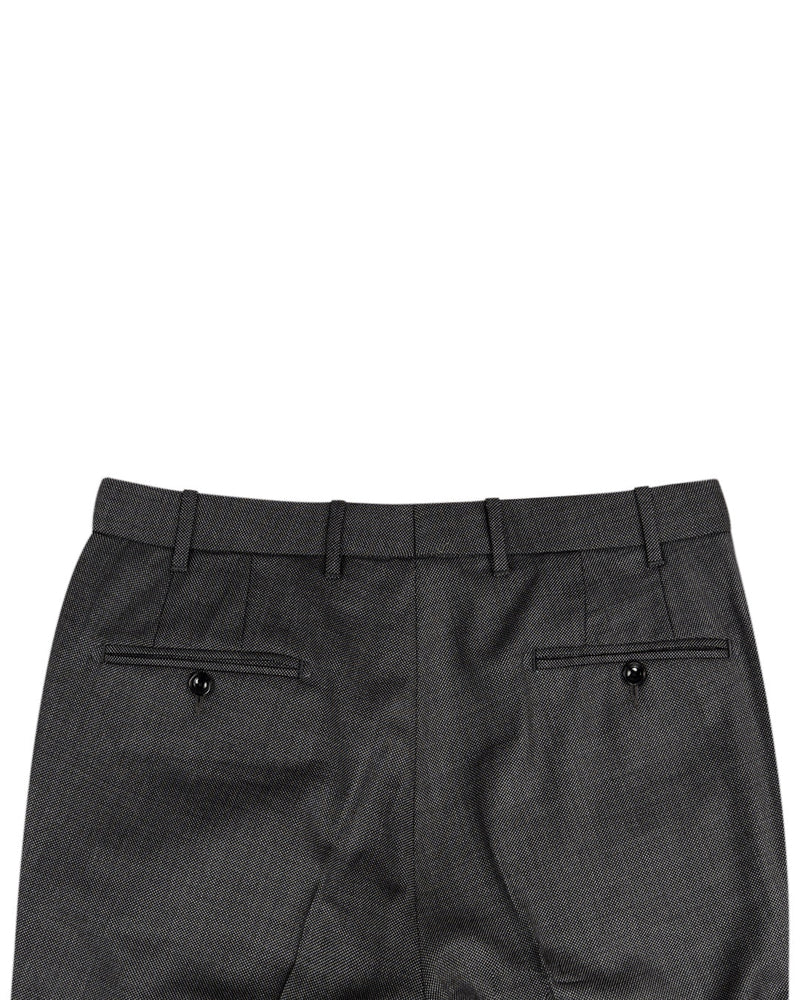 Drago: Super 130s Charcoal Birdseye