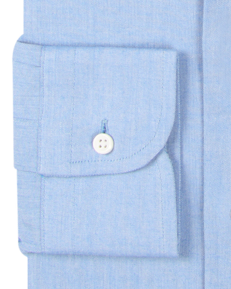 Halb lässiger Chambray in Blau