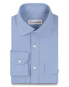 Brisbane Moss Chambray - Mittelblau