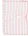 Pink Stripes on Textured White