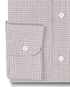 Sommerbrauner Micro-Gingham