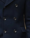 Dugdale Wool Peacoat - Marineblau
