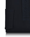 EZS Aria Navy Langarm-Polo