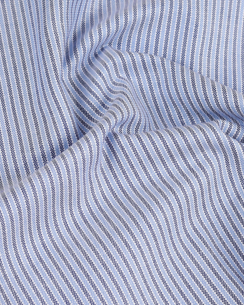 Royal Sky Blue Stripes