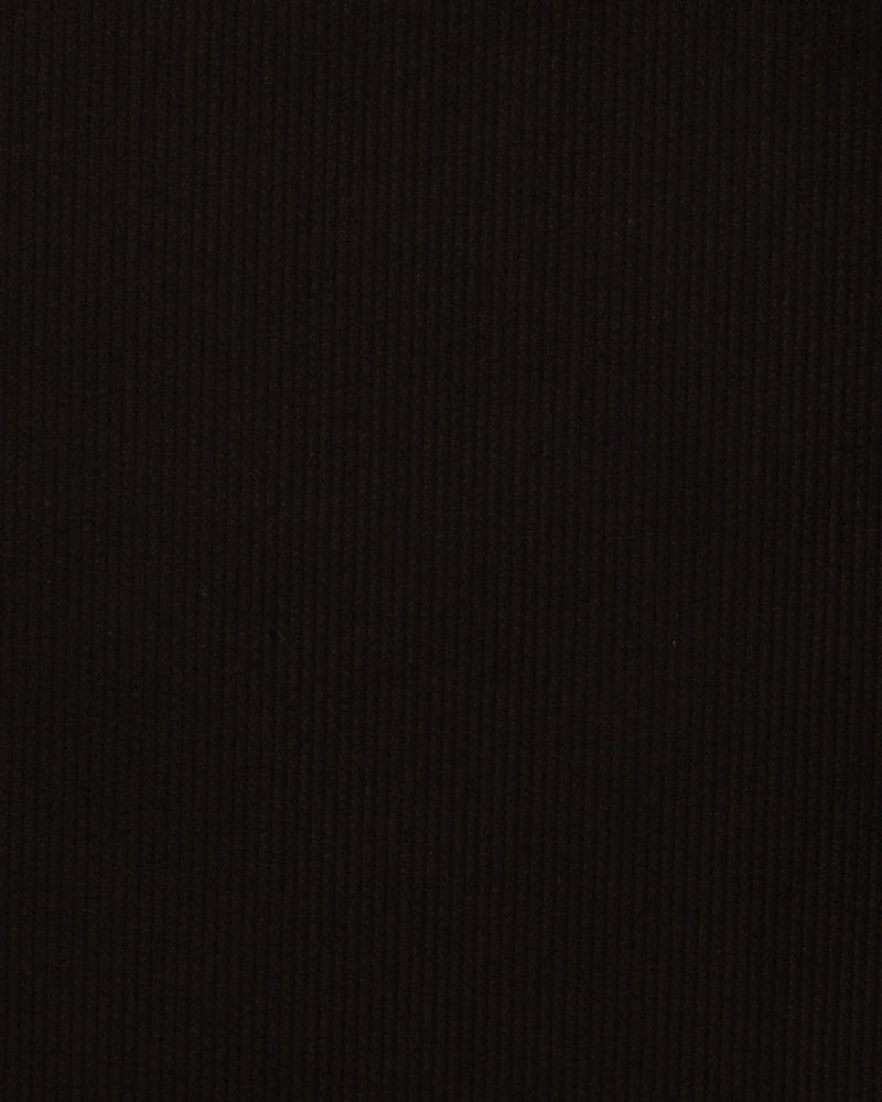 Midnight Black Corduroy