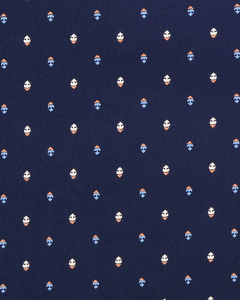 Print: Navy Blue Anchor