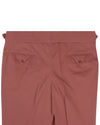Gurkha-Hose aus ziegelrotem Dugdale-Baumwoll-Twill