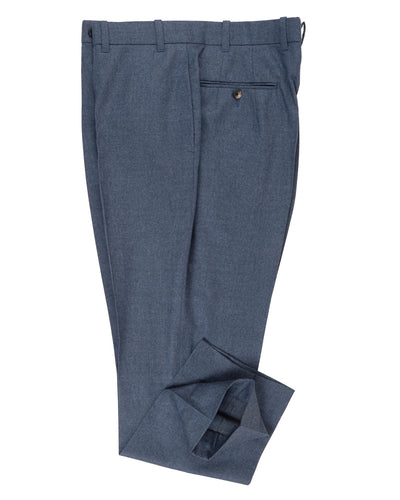 Flanelle bleu indigo VBC