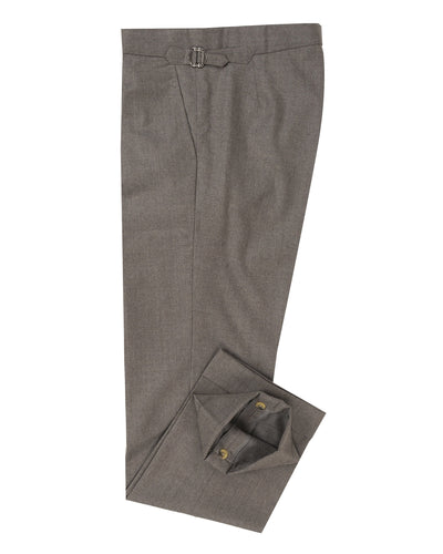 VBC 100% Wool: Silver Fox Brown Flannel