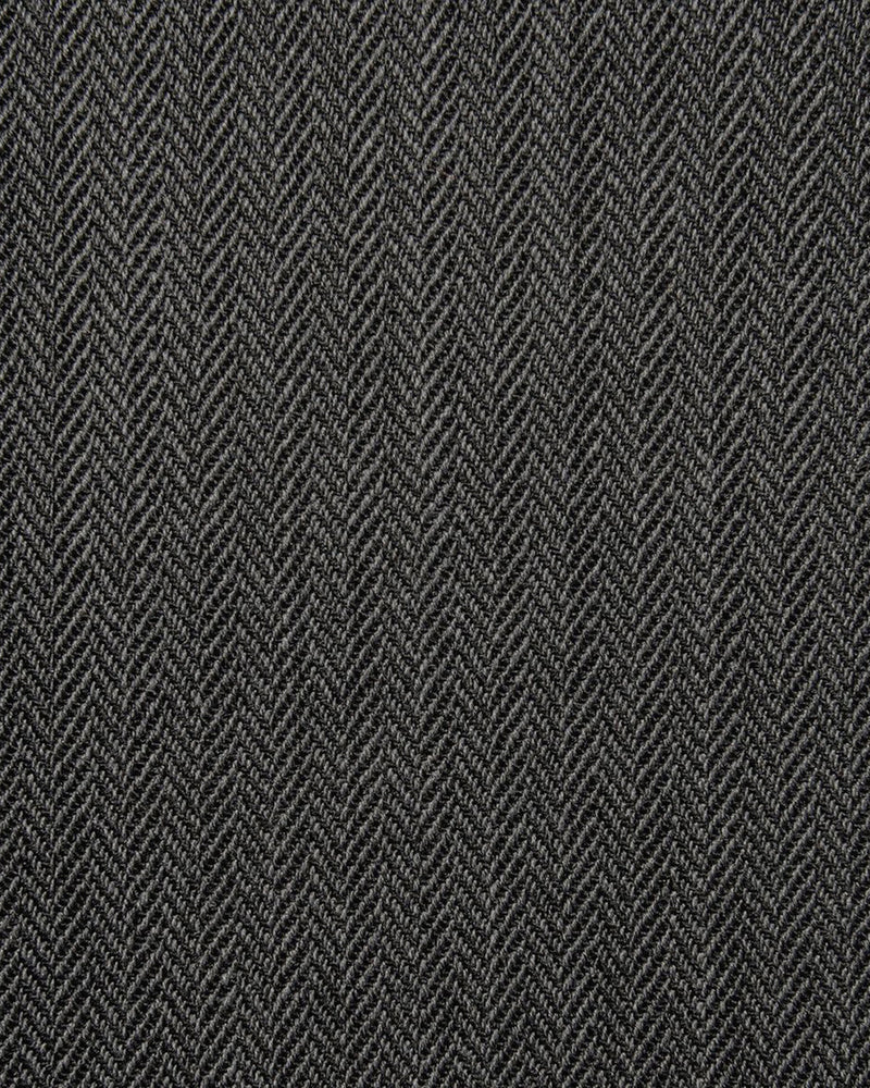 Performance Chino: Grey Herringbone