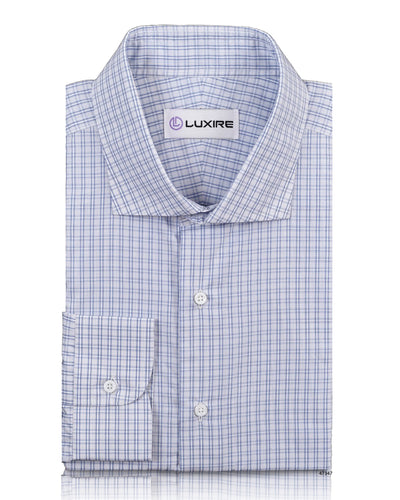 Blue Shadow Checks Shirt