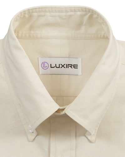 Chemise jaune pâle