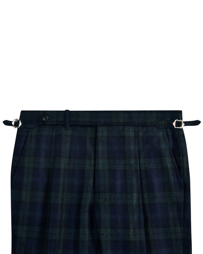 VBC 100% Wool: Black Watch Tartan Checks