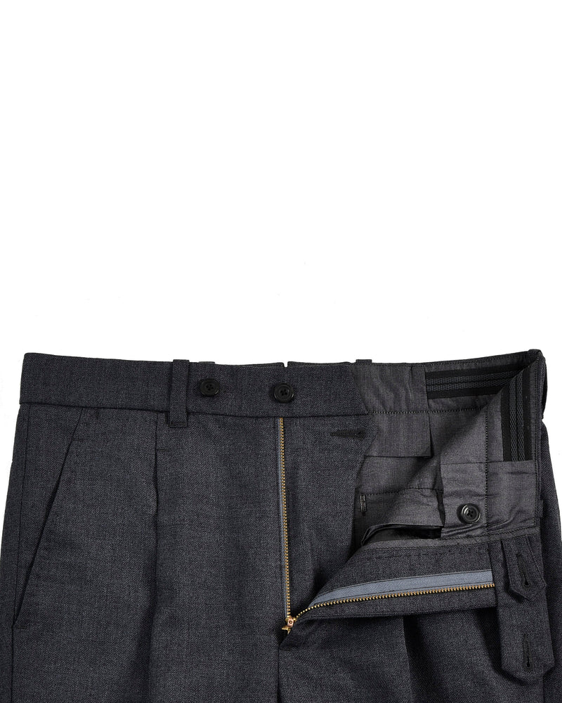Dugdale Flanell: Mittelgrauer Twill 14 Oz