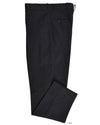 Nachtgrauer Baumwoll-Gabardine-Twill