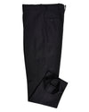 Nachtgrauer Baumwoll-Gabardine-Twill