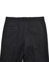 Nachtgrauer Baumwoll-Gabardine-Twill
