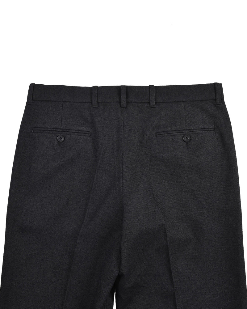 Nachtgrauer Baumwoll-Gabardine-Twill