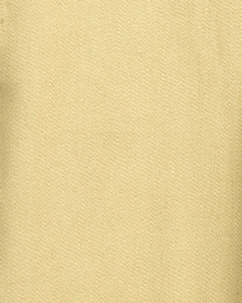 Anzughose aus weichem Twill in sanftem Senfgelb