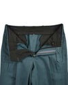 Dark Shaded Green Cotton Twill Pant