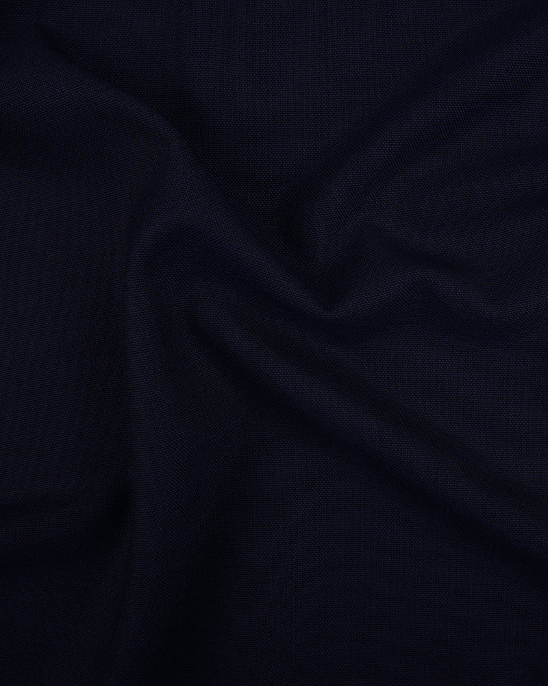 VBC JACKE - 4-lagige Tropenwolle: Marineblau