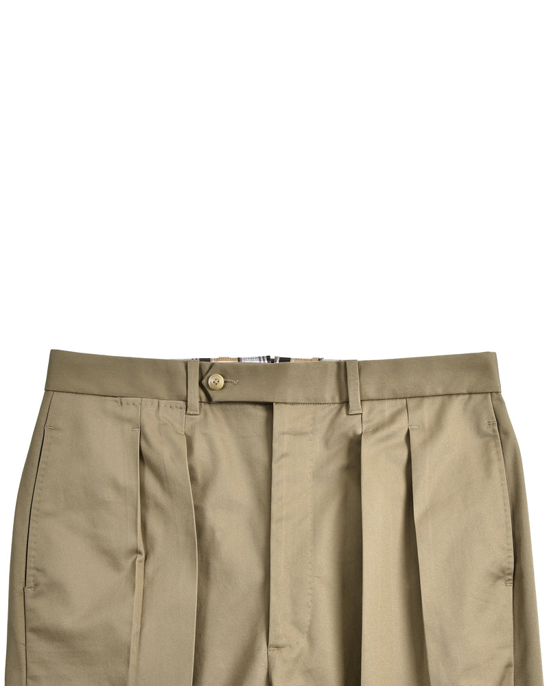 Khaki Dehnbare Chino