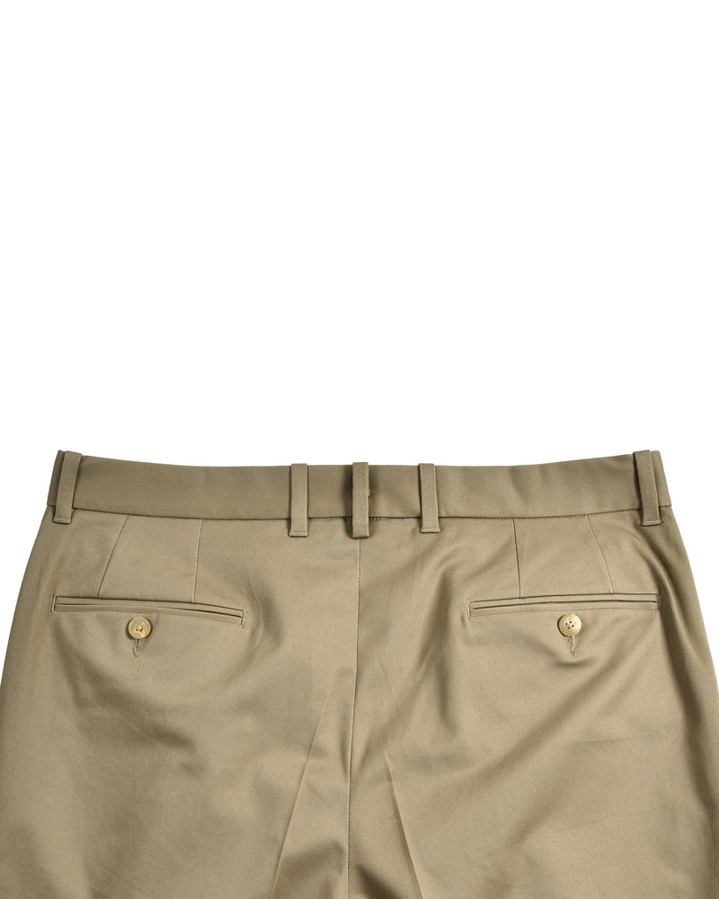 Khaki Dehnbare Chino