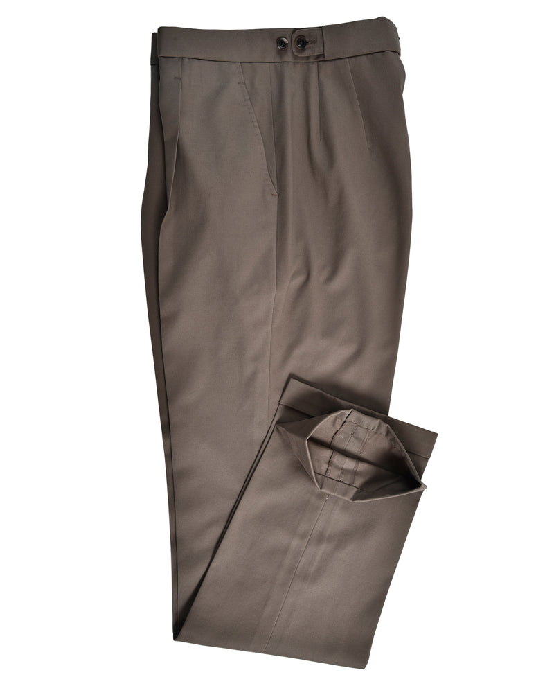 Biberbraune Twill-Chino