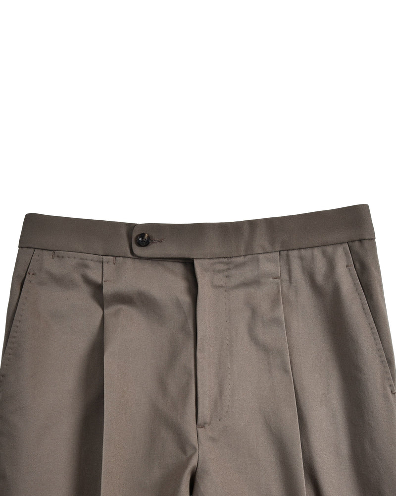 Biberbraune Twill-Chino
