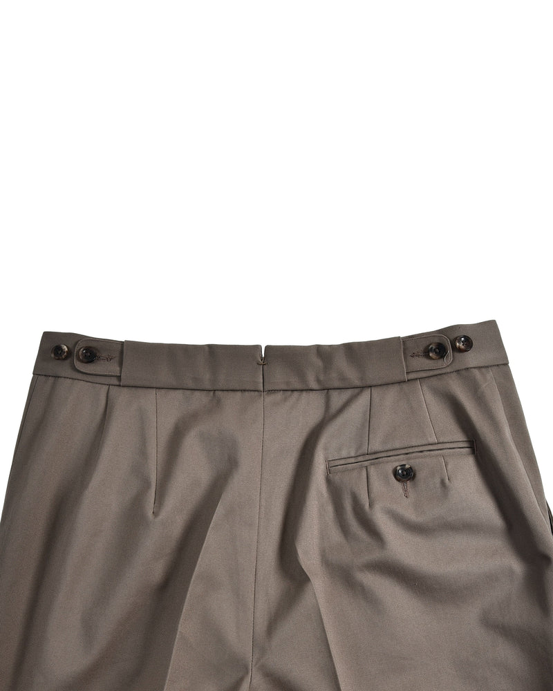 Biberbraune Twill-Chino