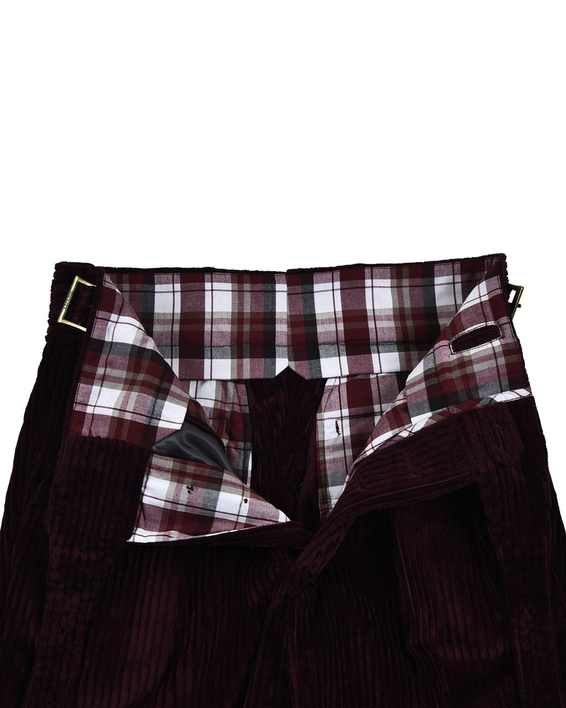 Modrone 4 Wale-Maroon Cord