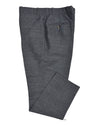 Solbiati Aschgraue Leinenhose
