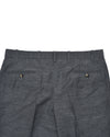 Solbiati Aschgraue Leinenhose