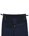 VBC: Navy Blue Wool-Linen