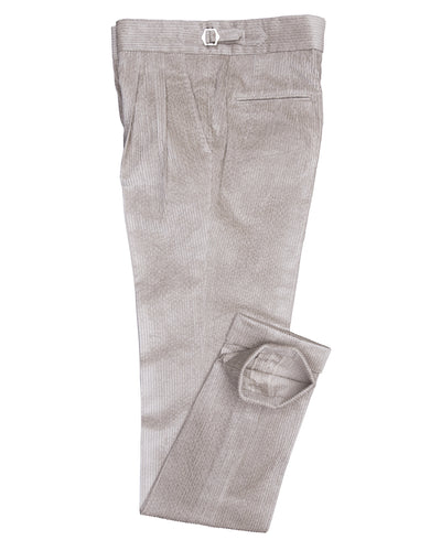 Modrone Corduroy Seersucker Beige - 8 Wale
