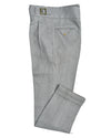 Gurkha Pant in Grey Wool Flannel