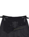 Dark Charcoal Grey Twill Pant
