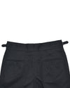 Dark Charcoal Grey Twill Pant