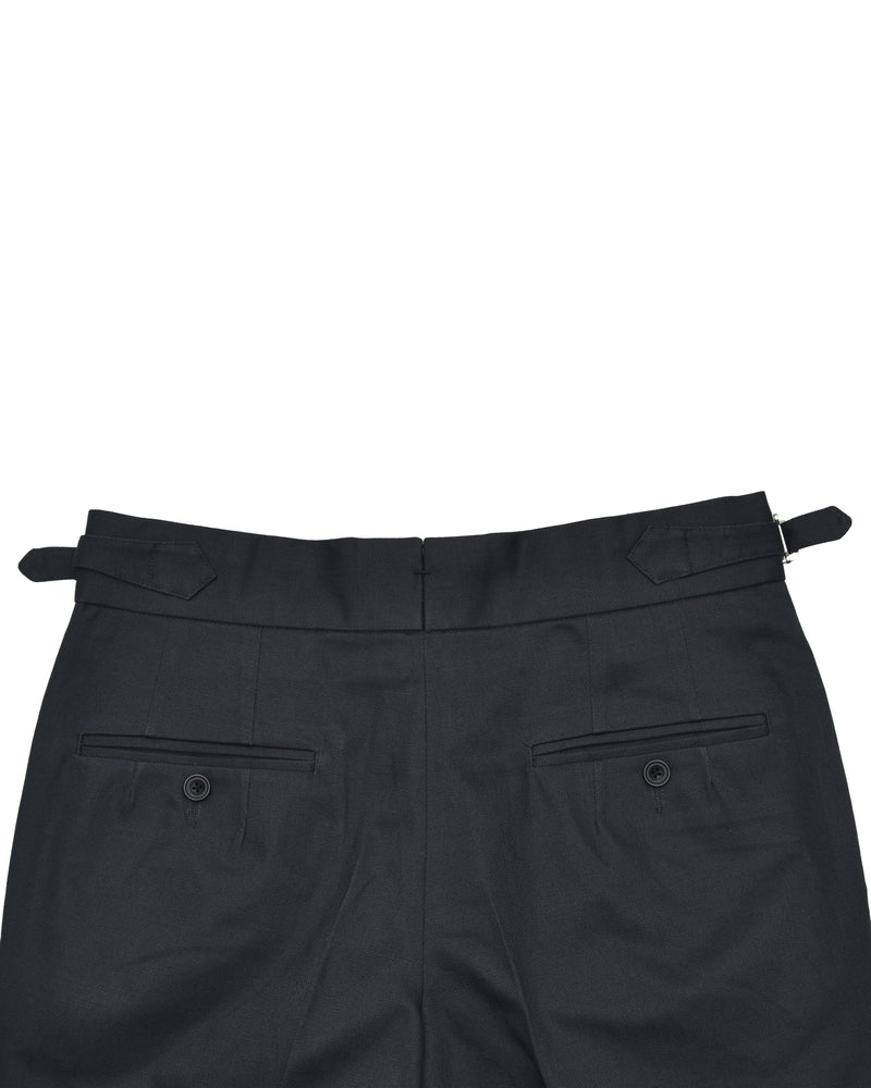Dark Charcoal Grey Twill Pant