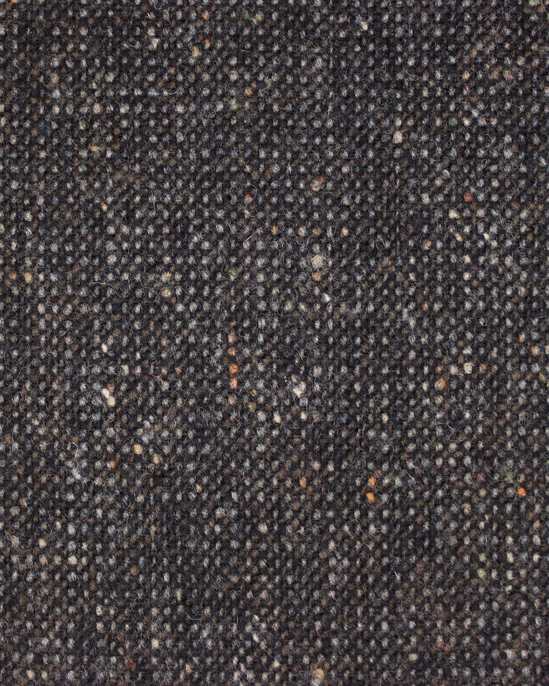 Molloy Plain Donegal Tweed Hose - Dunkelbraun