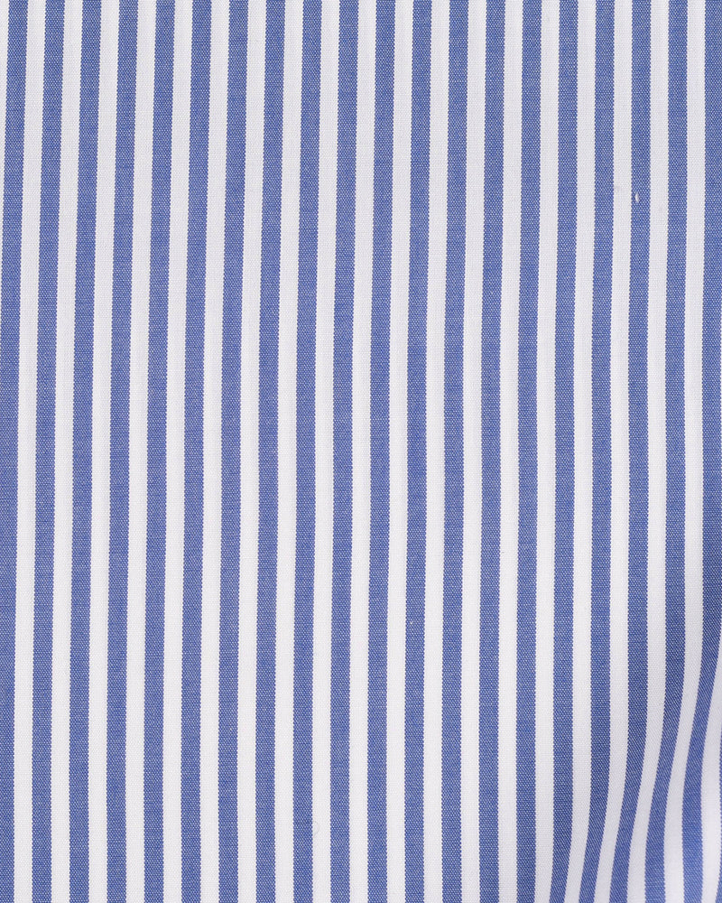 Rayures bonbon marine