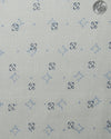 Camp collar PRESET STYLE in Linen: Blue Navy Printed Geometric