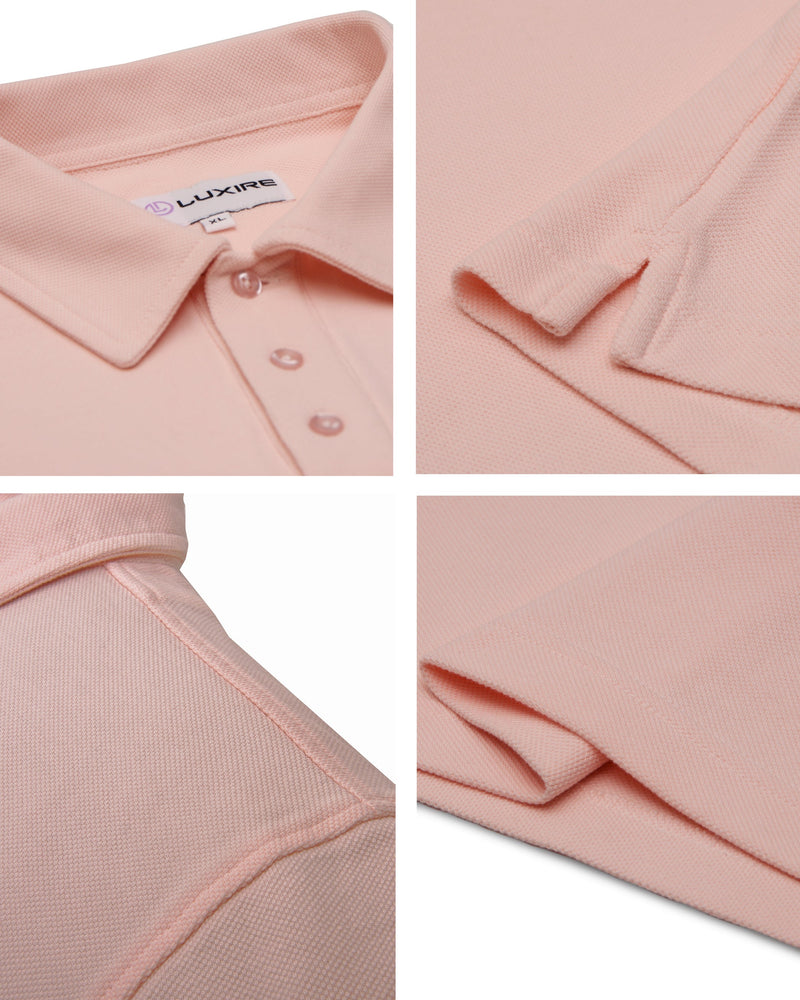 EZS Aria Pink Langarm-Polo